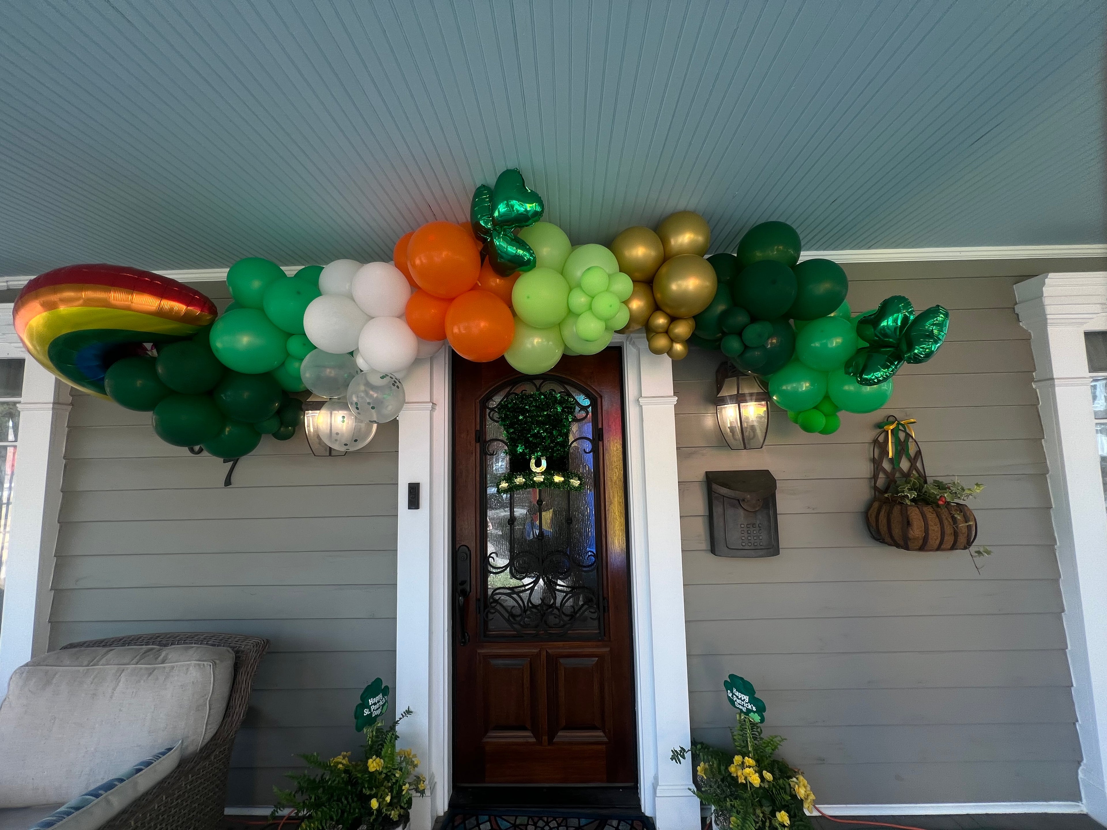 Balloons by the foot
