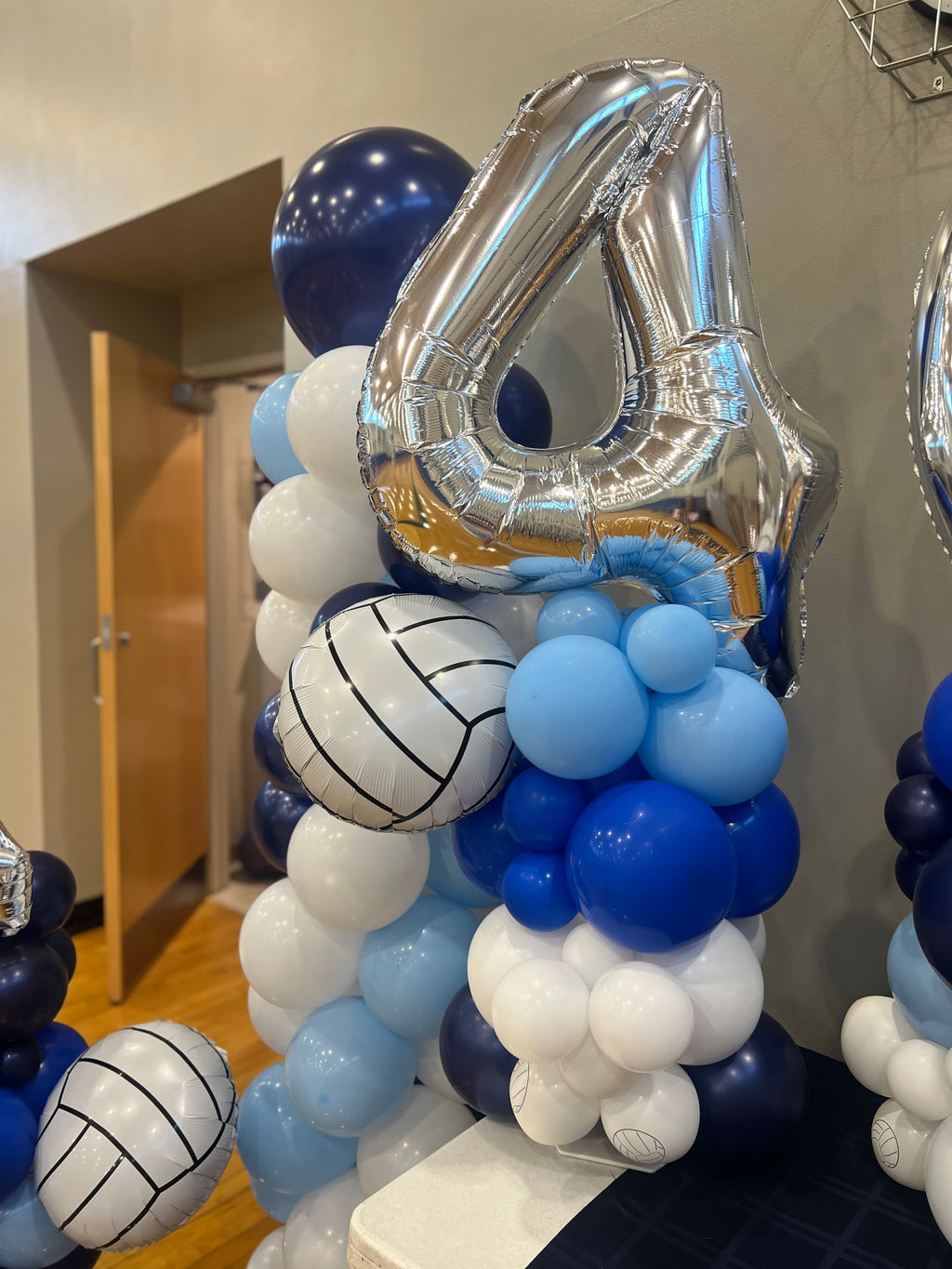Balloon number stack