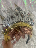 Happy Birthday Headpiece