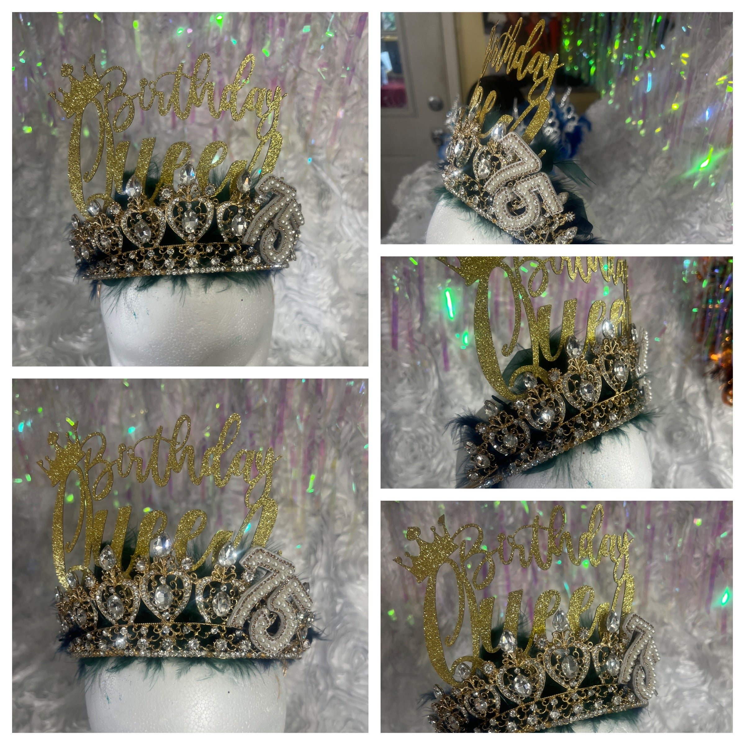 Happy Birthday Headpiece