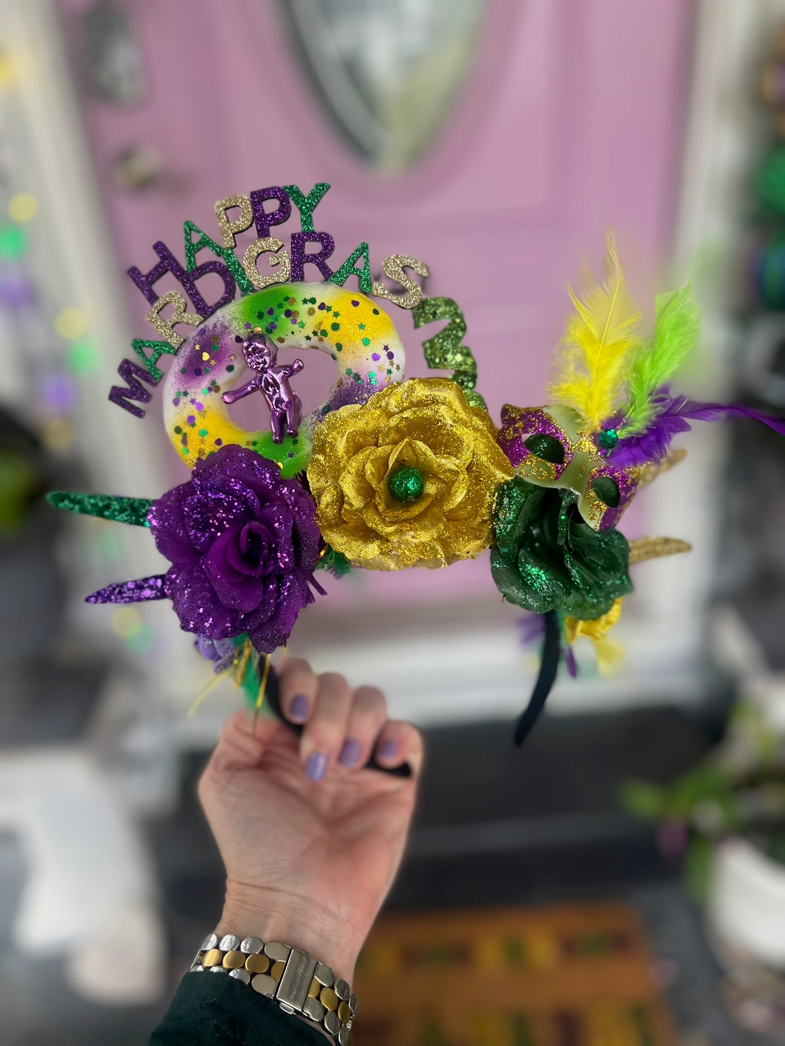 Mardi Gras Headpieces