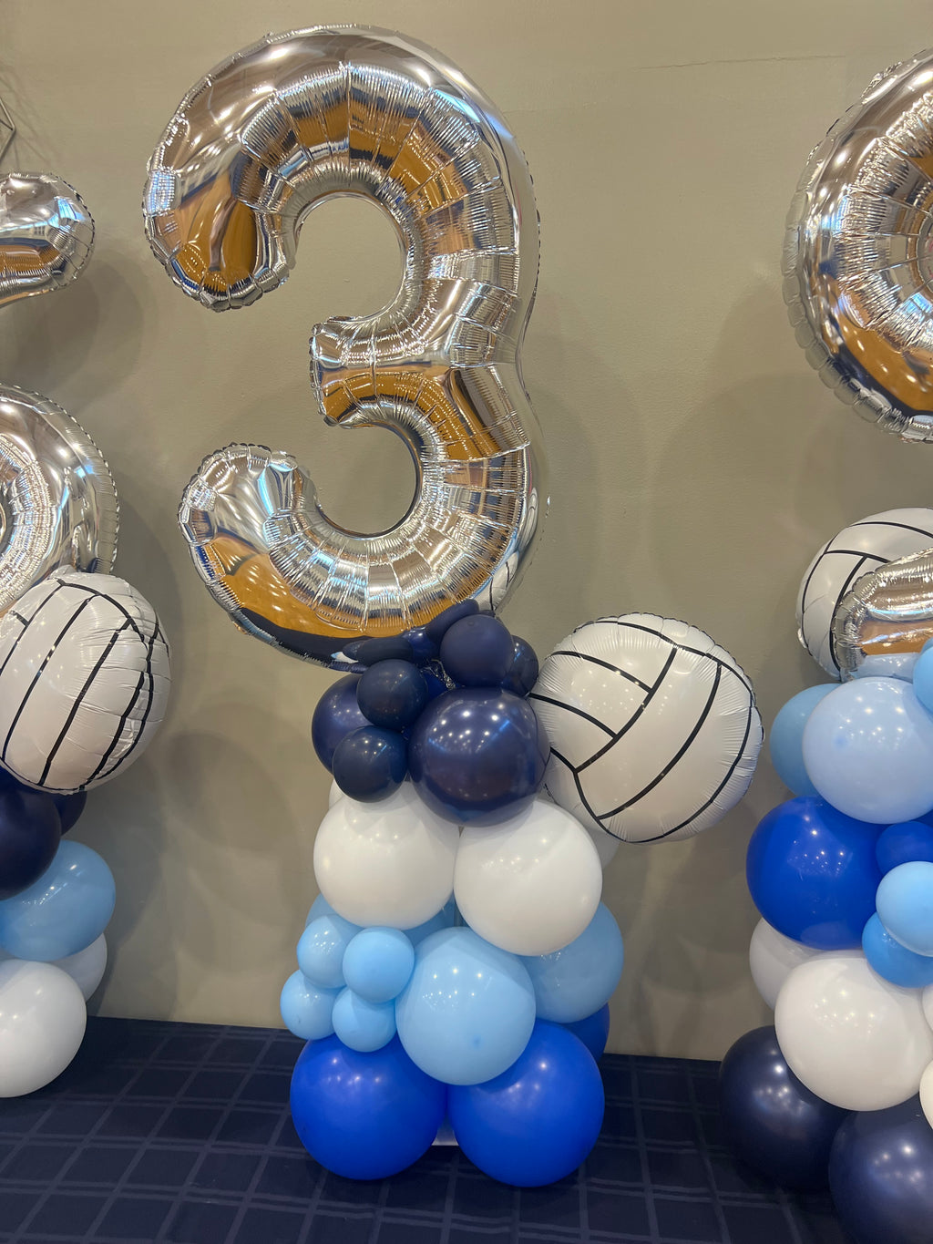 Balloon number stack