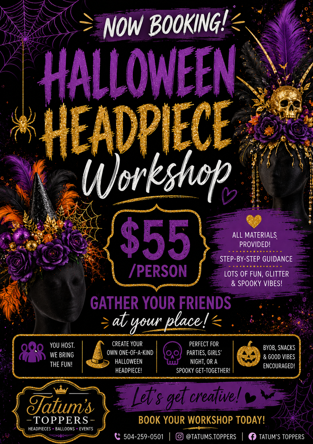 Halloween Headpiece Workshop