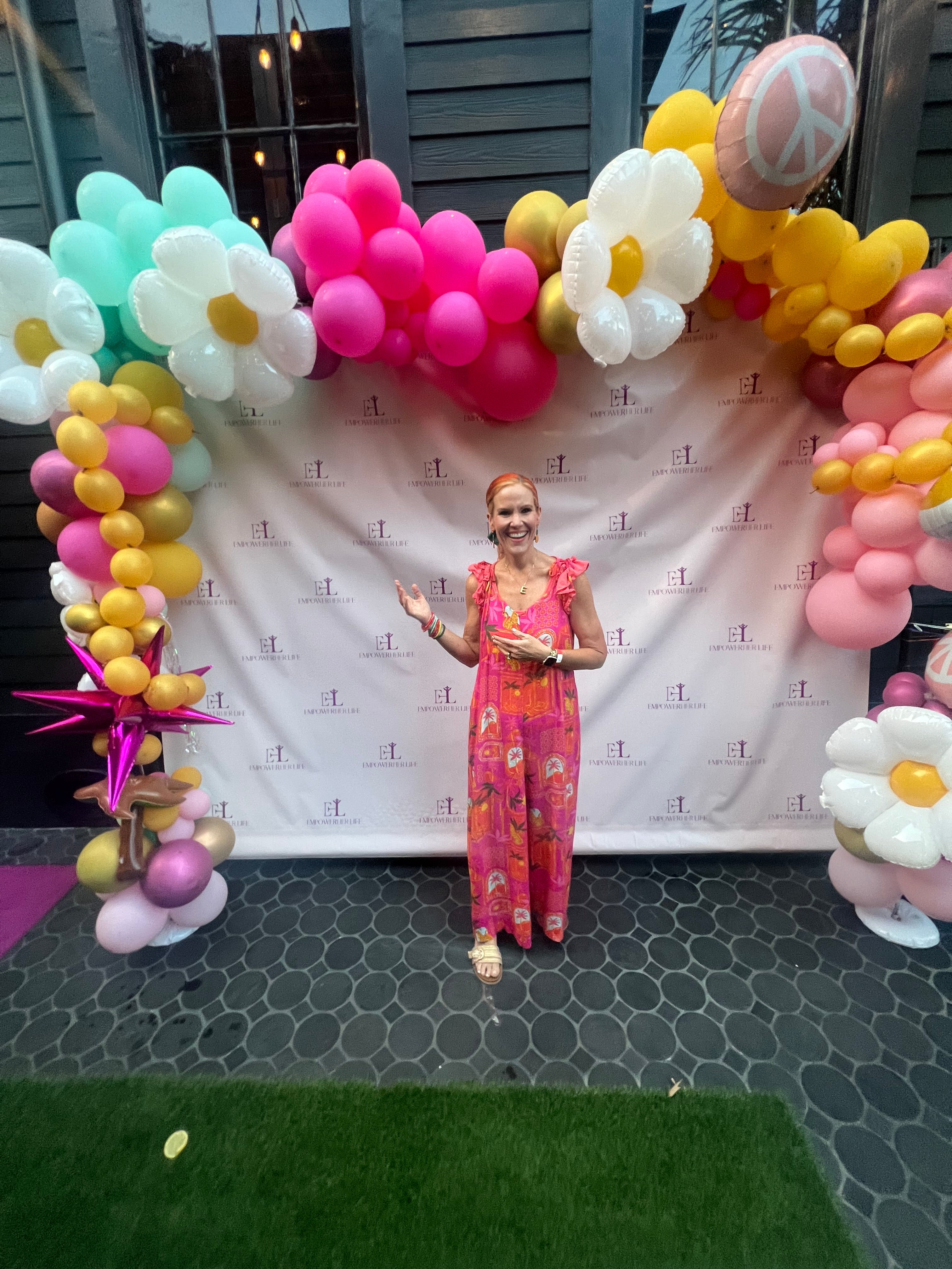 Balloons (bring your own step & repeat)