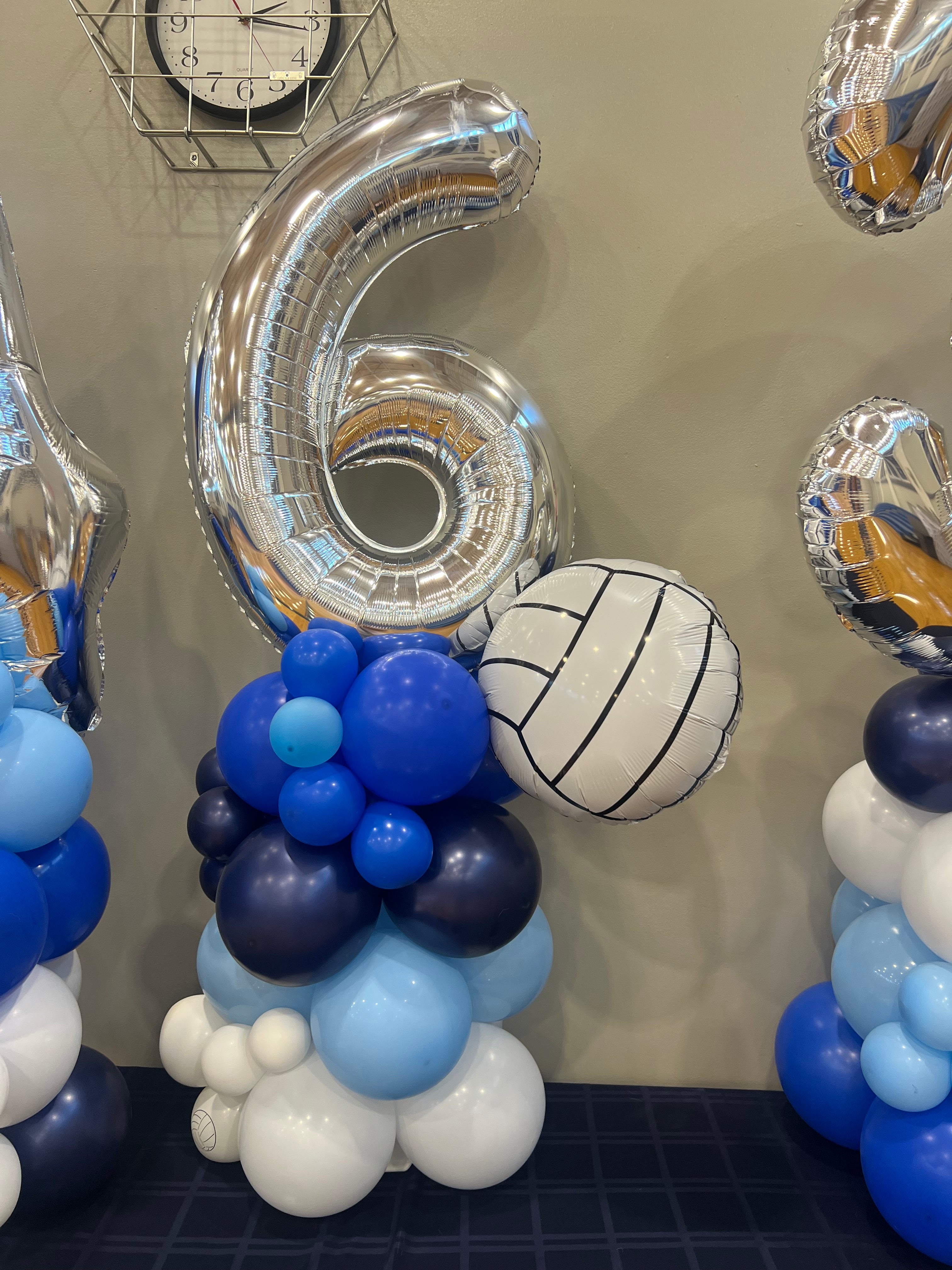 Balloon number stack