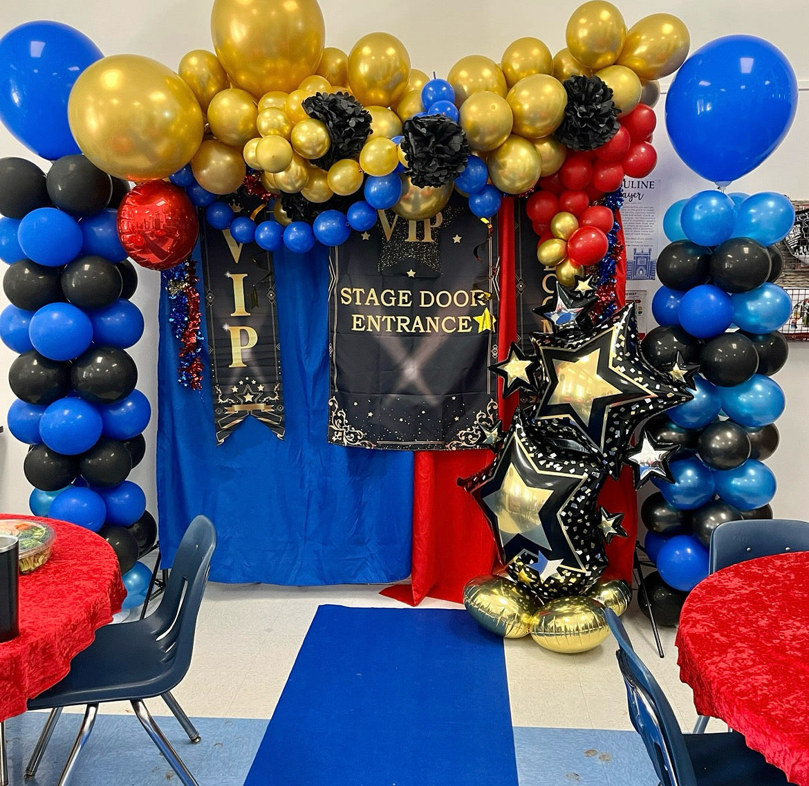 Balloons (bring your own step & repeat)