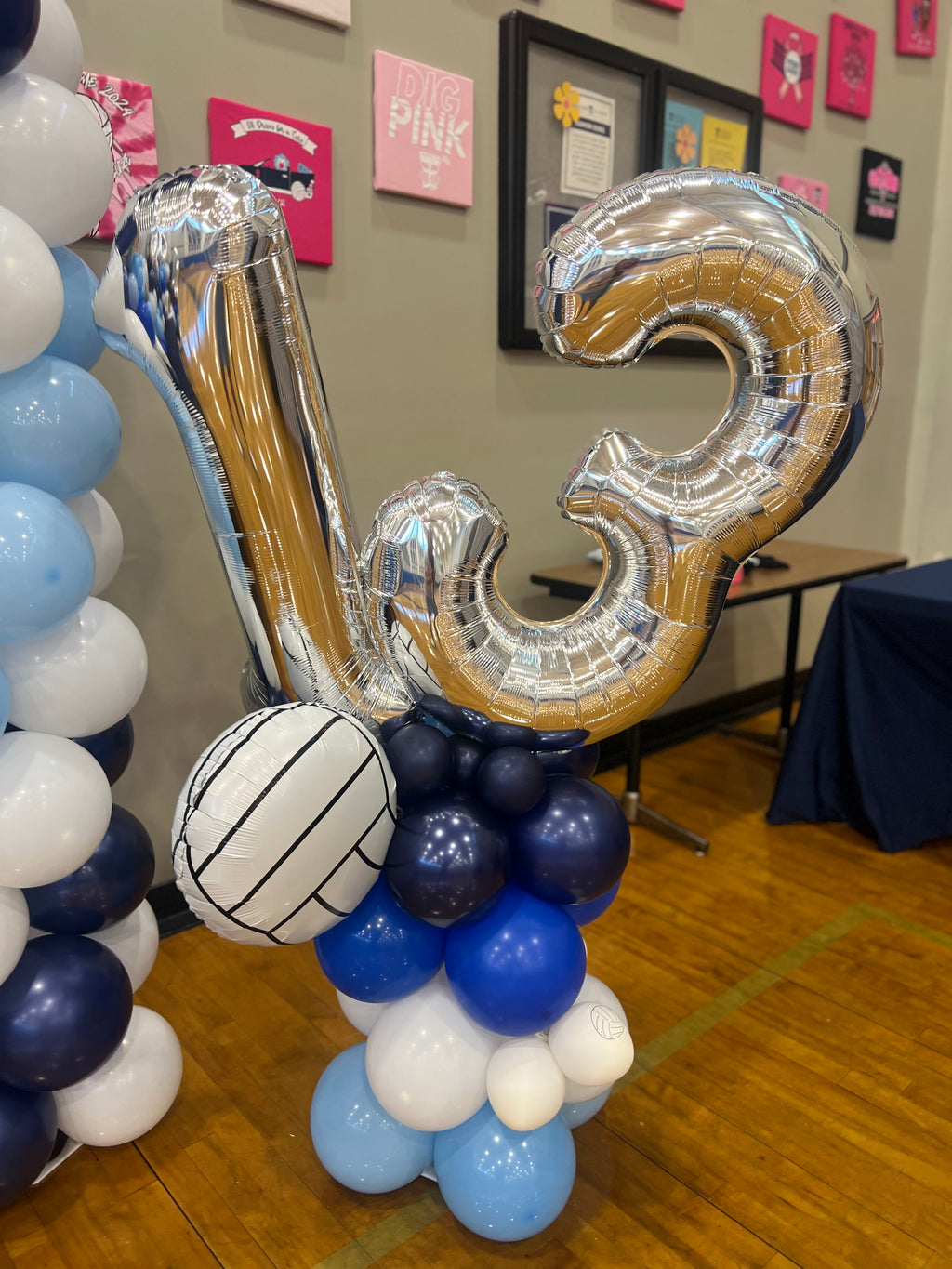 Balloon number stack