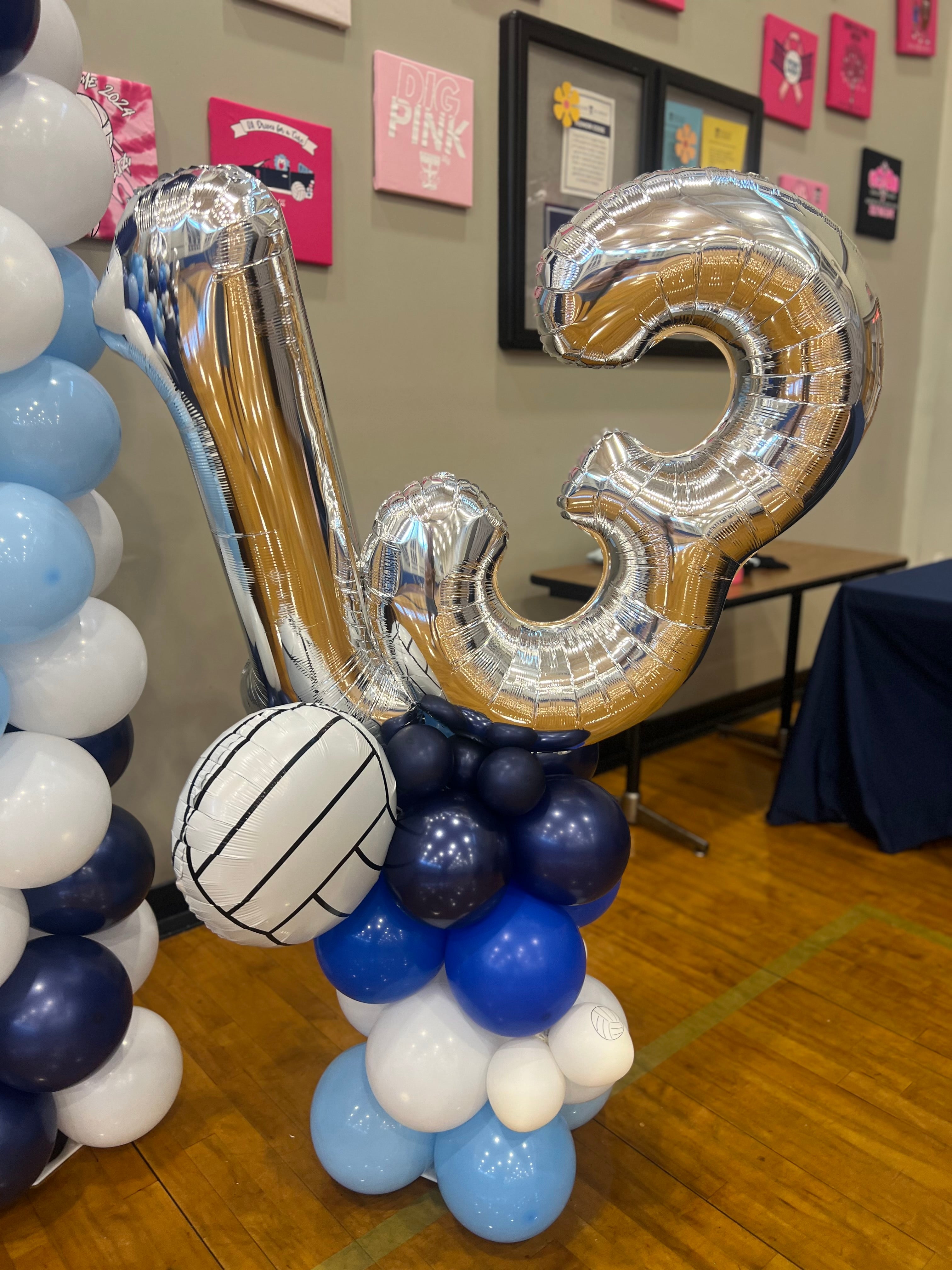 Balloon number stack