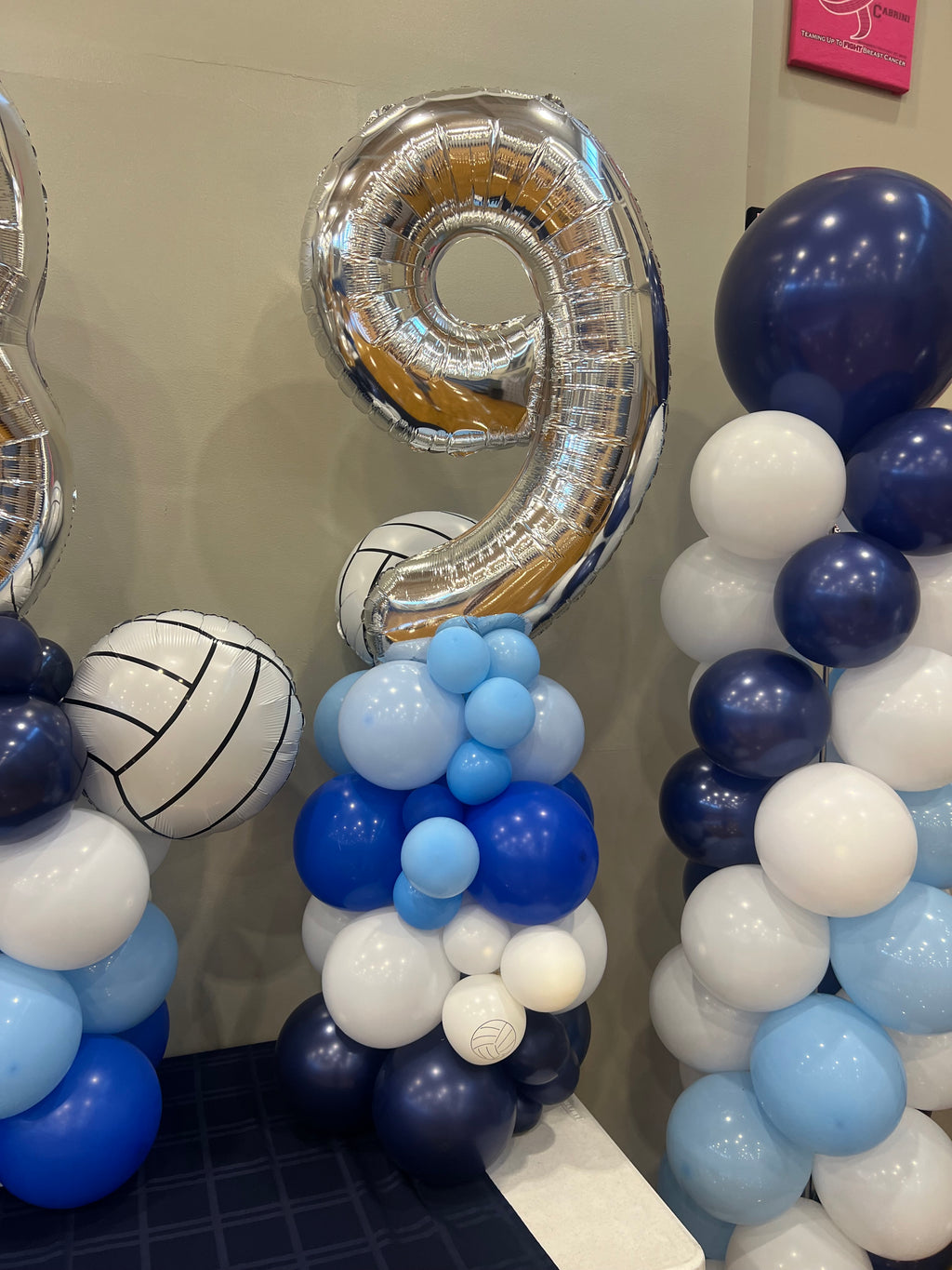 Balloon number stack