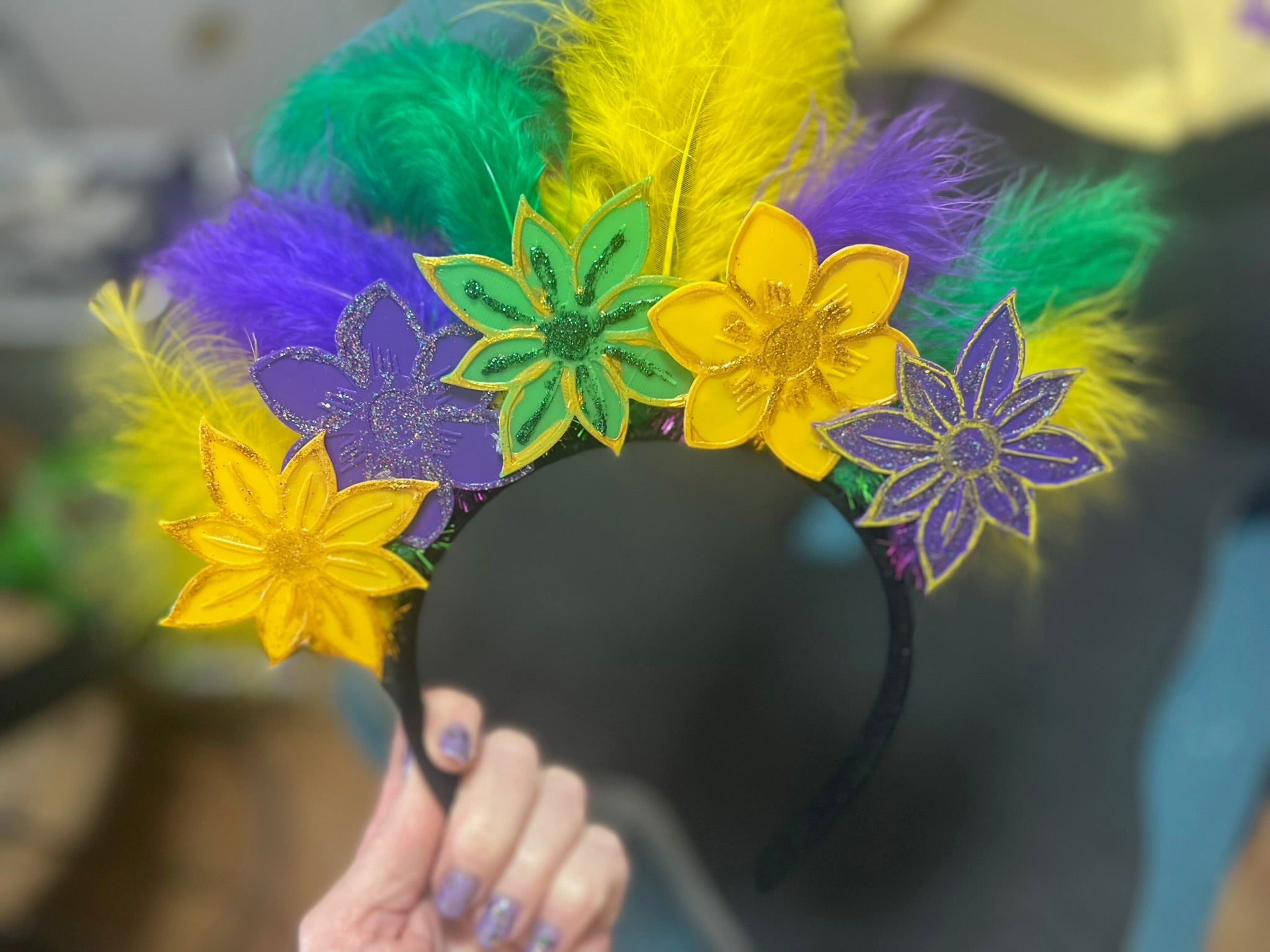 Mardi Gras Headpieces