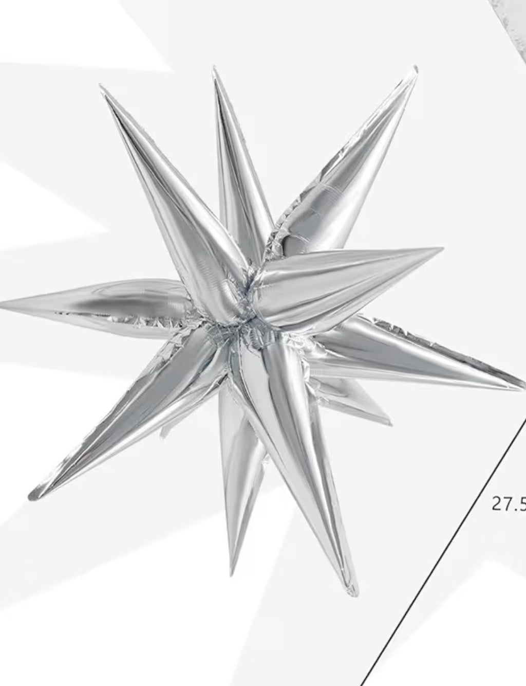 Star foil balloons