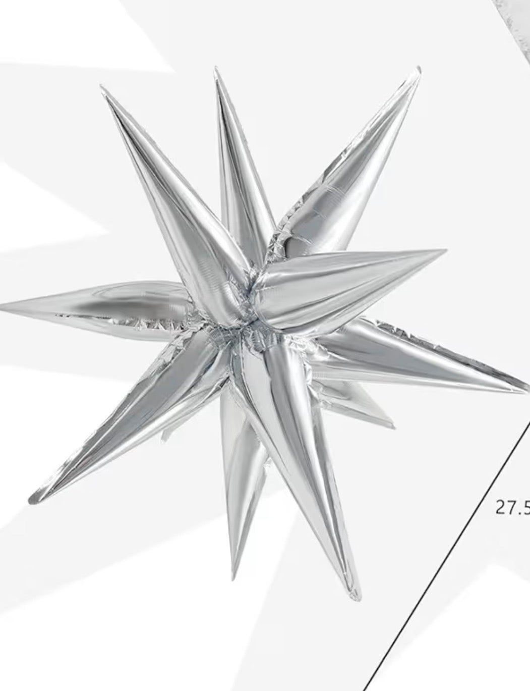 Star foil balloons