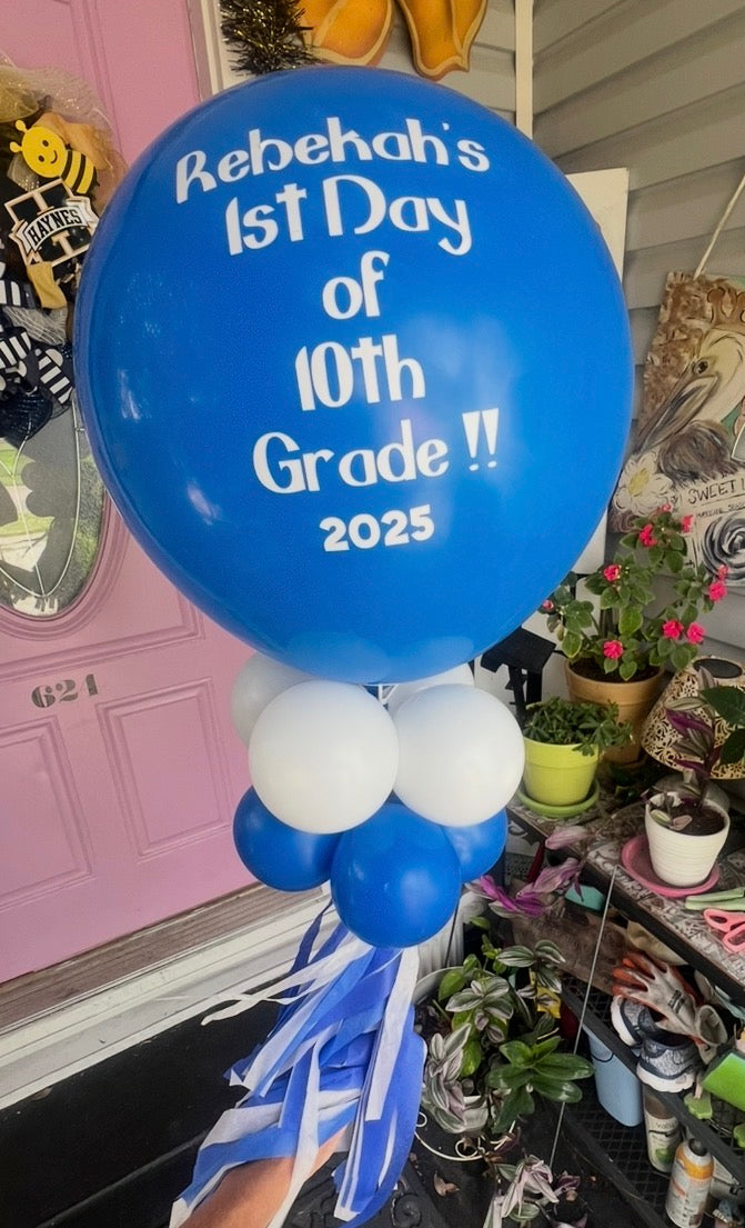 PERSONALIZED Balloon Wand