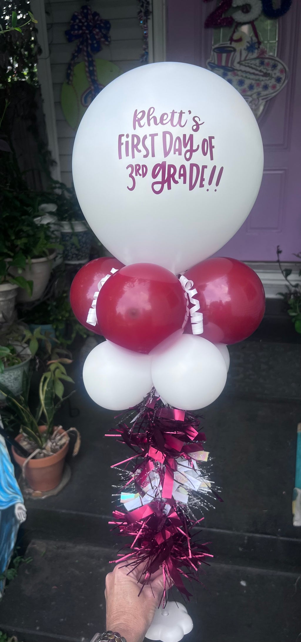 PERSONALIZED Balloon Wand