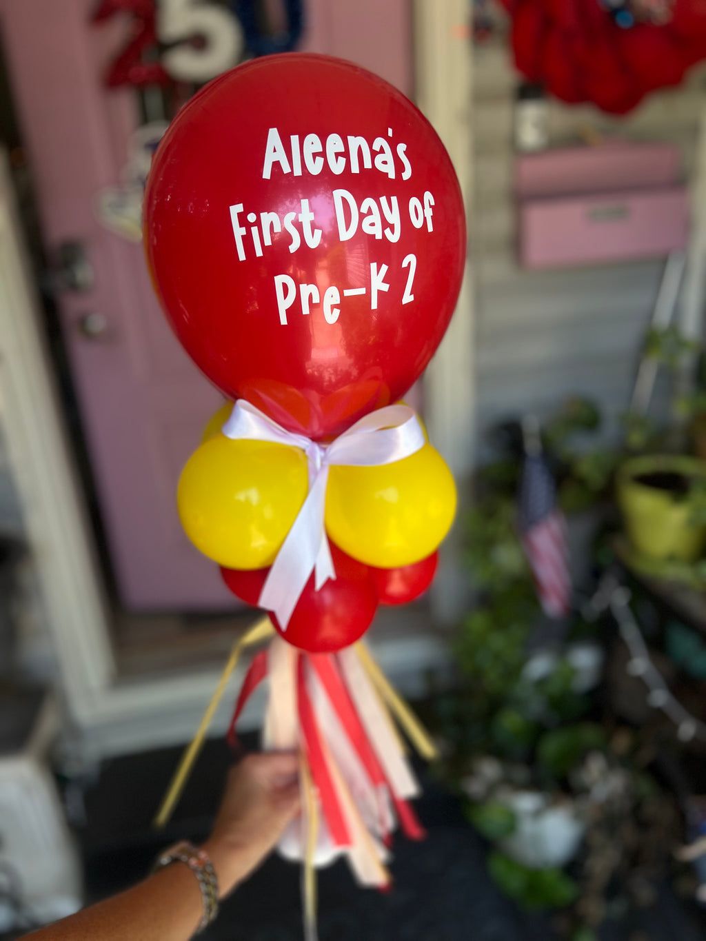 PERSONALIZED Balloon Wand