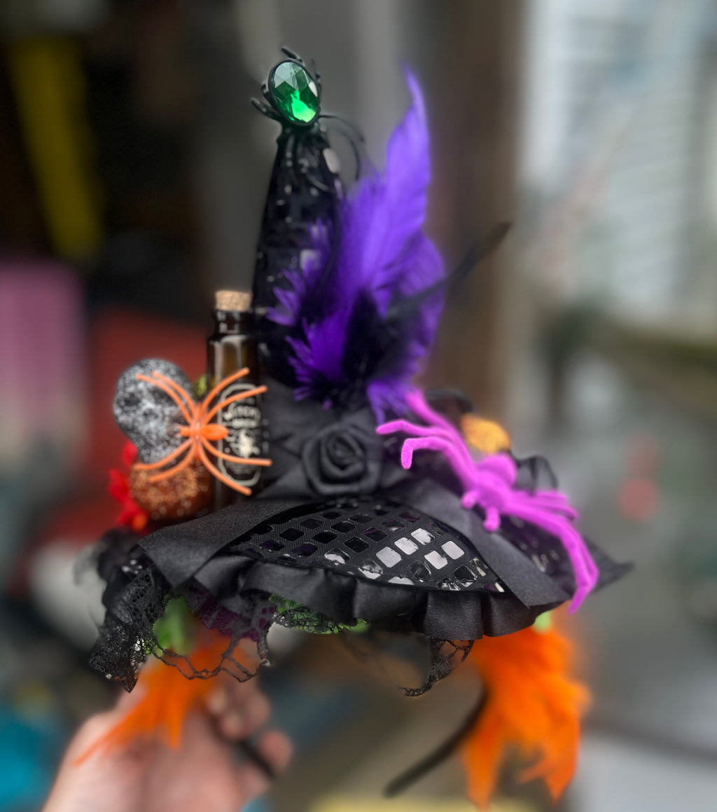 Witch Hat Workshop at Purple Tiger 10/5
