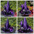 Black & Purple Witch Hat